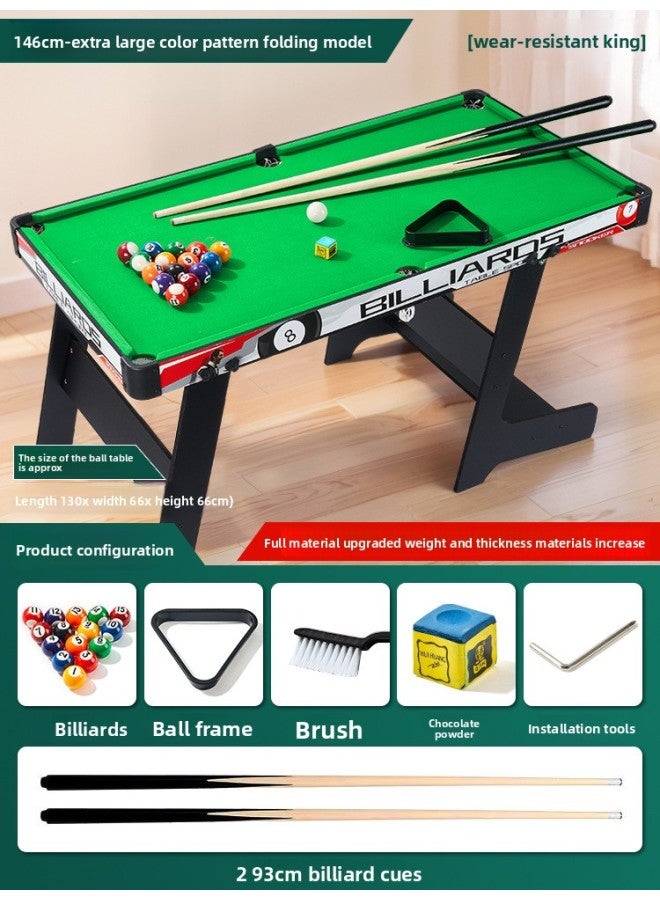 Billiards Toy Children 3 to 6 Years Old Household Indoor Billiard Table Household Small Desktop Foldable Large Table
